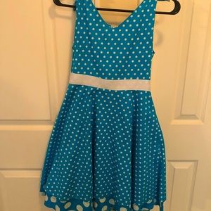 Girls polka dot dress